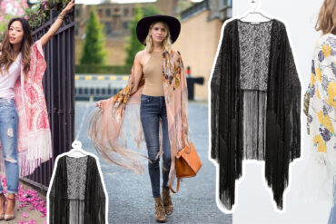 kimono w stylu boho temat moda