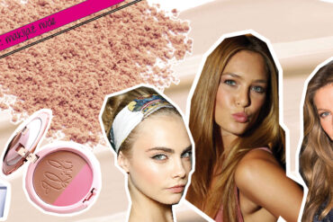 makijaz w stylu nude temat moda