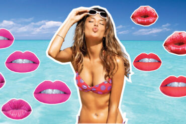 piekne usta temat moda