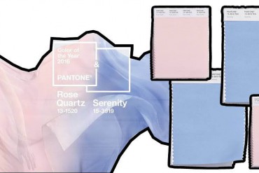 Pantone kolory 2016 - Rose Quartz & Serenity