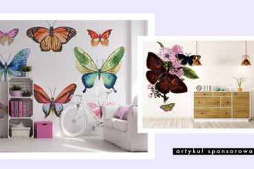 Dekoracyjne naklejki z motylami
